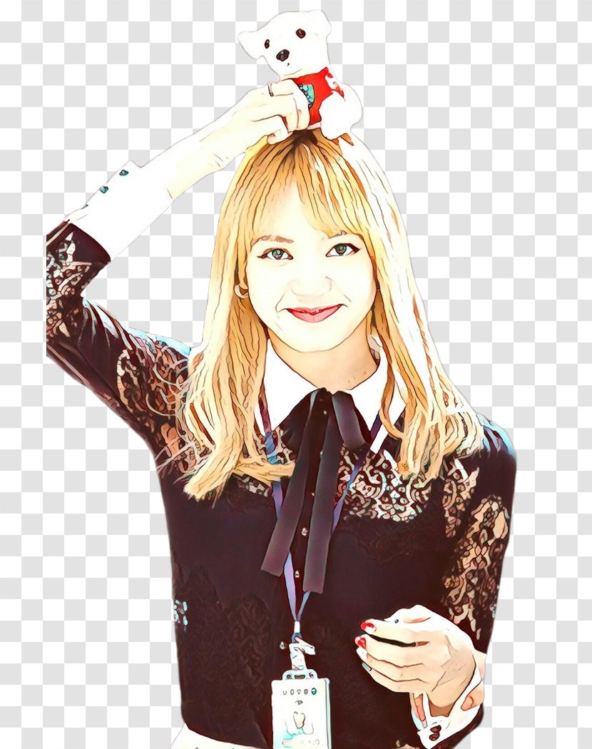 Hair Cartoon - Blond - Character Created By Transparent PNG