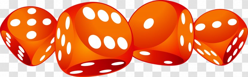 Yahtzee Dice Gambling - Cartoon - Vector Hand-painted Transparent PNG