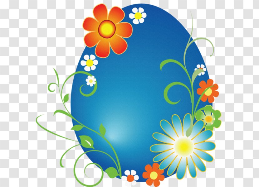 Easter Bunny Egg Clip Art - Petal - Blue Eggs Transparent PNG