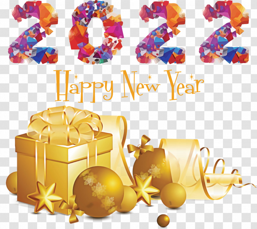 Happy New Year 2022 2022 New Year 2022 Transparent PNG