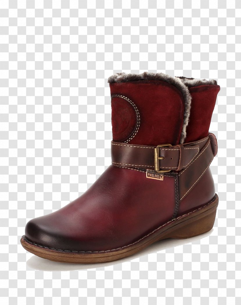 red leather womens boots