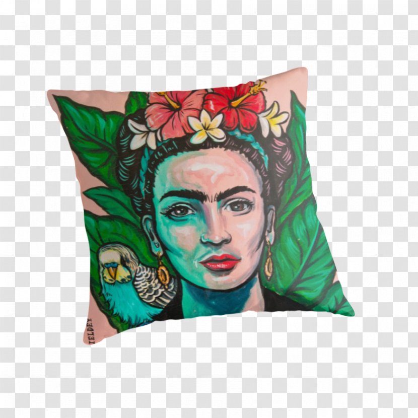 Cushion Throw Pillows Frida Kahlo Redbubble - Pillow - FRIDA Transparent PNG