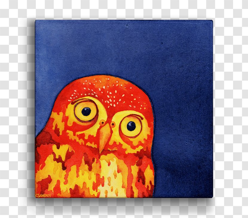 Watercolor Painting Oil Owl Art Transparent PNG
