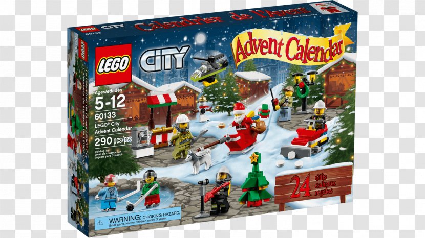 Lego City Advent Calendars LEGO 60133 Calendar 60155 - Christmas Transparent PNG