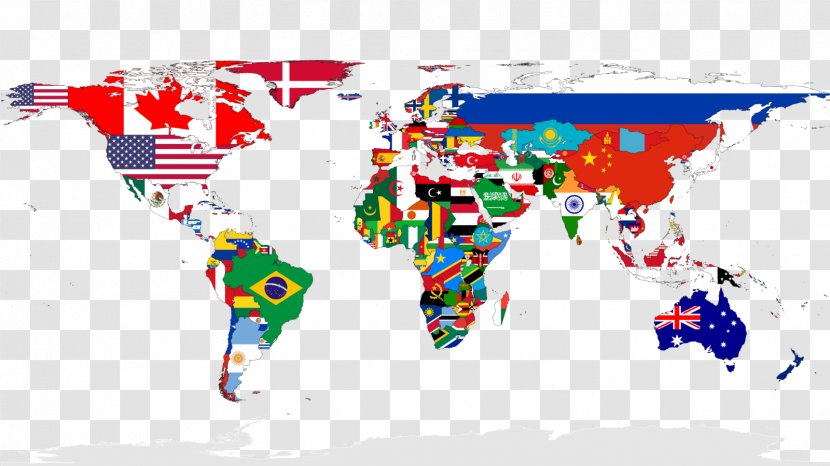 Globe World Map Flag - See Transparent PNG