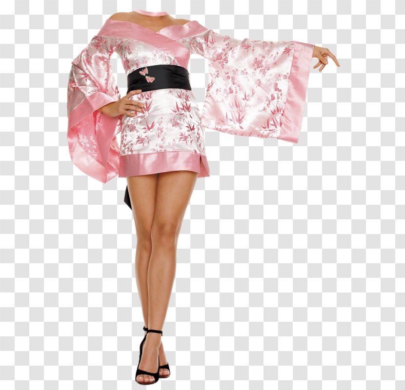 Halloween Costume Geisha Dress Kimono Transparent PNG