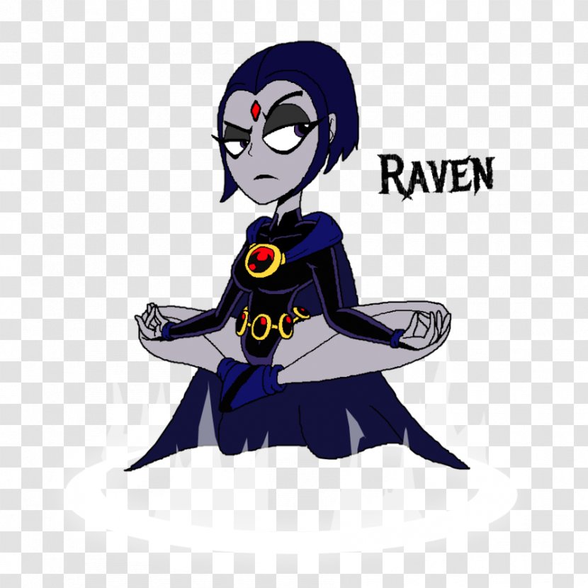 Raven Arella Teen Titans Character Cartoon - Justice League Vs Transparent PNG