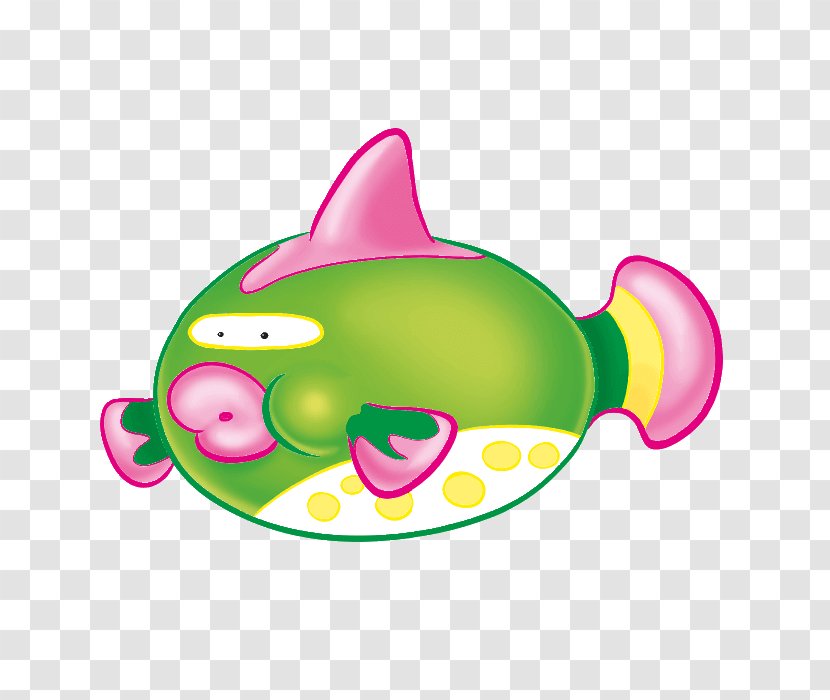 Pink M Leaf Fish Clip Art - Toy - Organism Transparent PNG