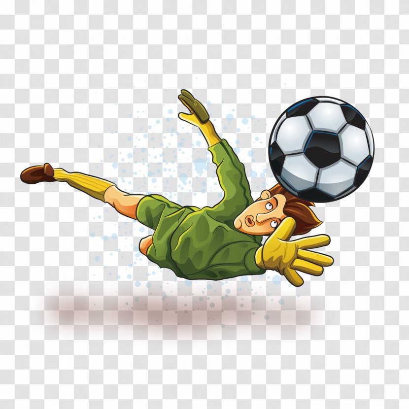 Vector Football Man - Illustration - Sports Transparent PNG