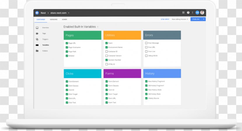 Google Tag Manager Management System Analytics Marketing - Cloud Transparent PNG