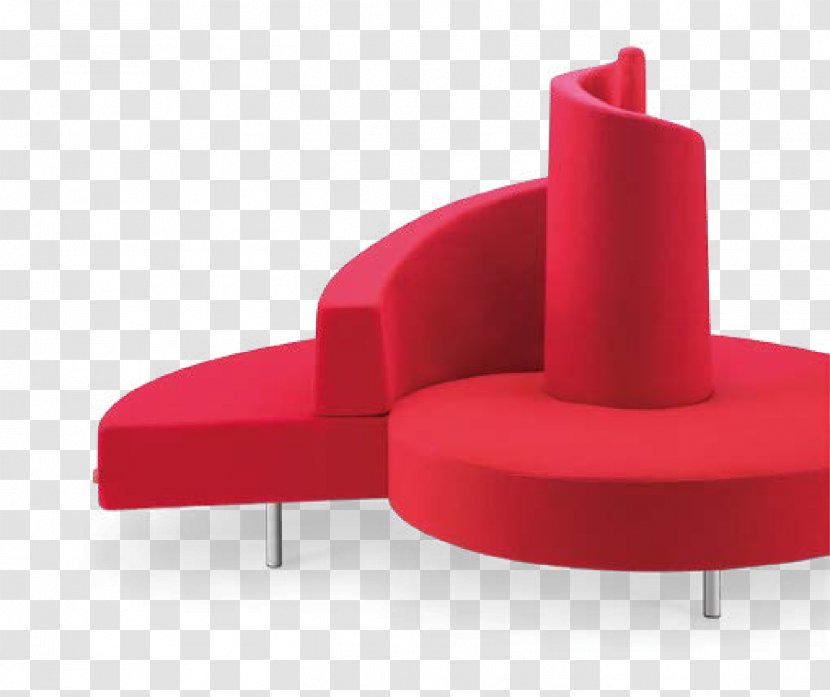 Couch Chair - Red - Design Transparent PNG