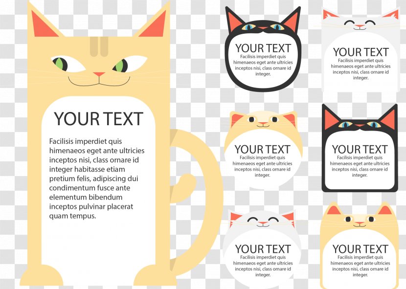 Cat Clip Art - Party Supply - Animal Box Transparent PNG