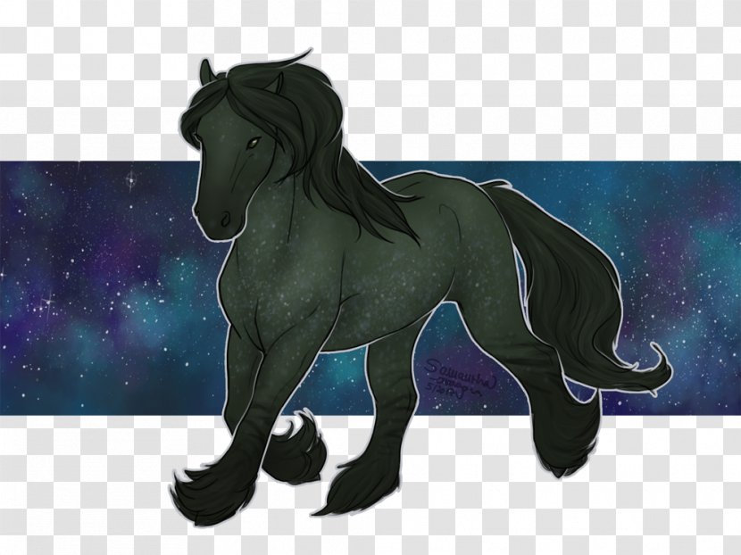 Mustang Pony Stallion Star Stable Art - Pack Animal Transparent PNG