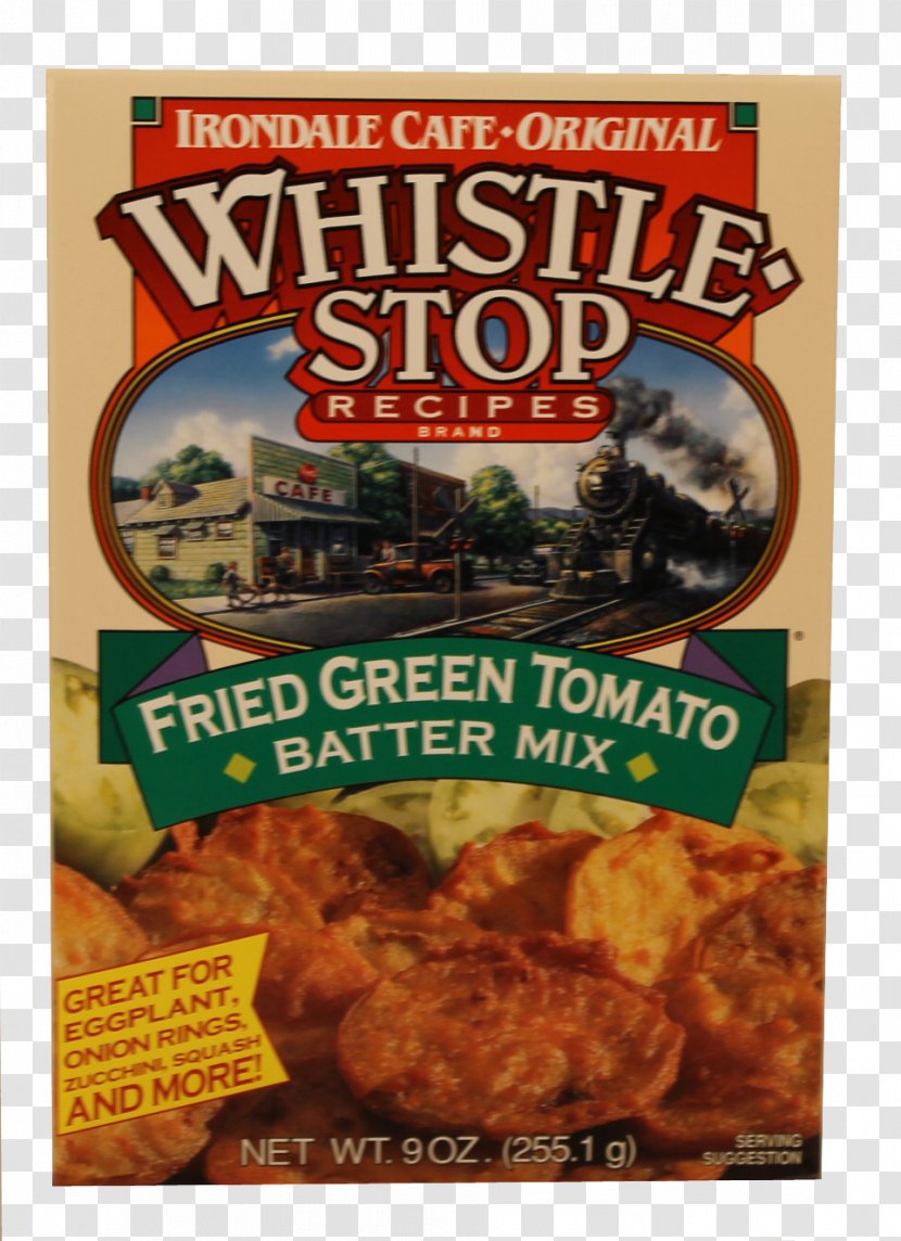 Vegetarian Cuisine Pancake Fried Green Tomatoes At The Whistle Stop Cafe Recipe - Dish Transparent PNG