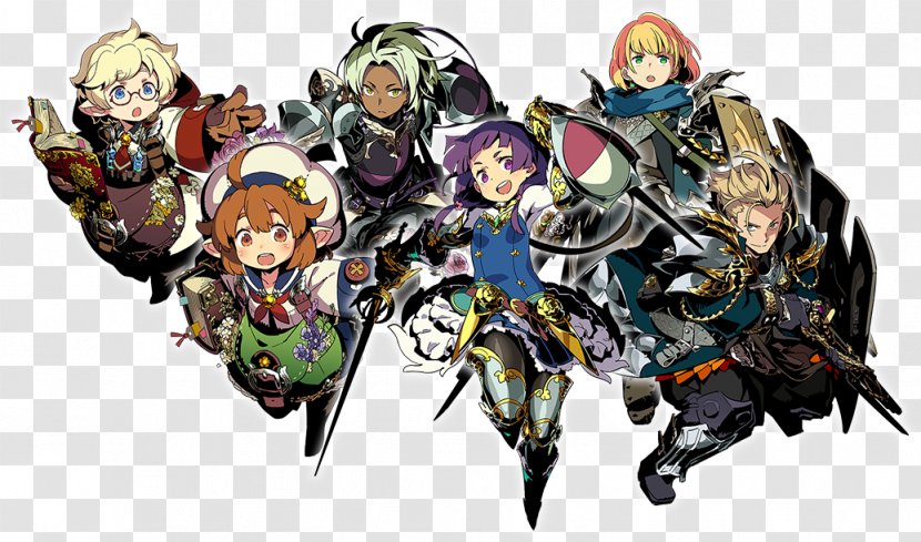 Etrian Odyssey V: Beyond The Myth Nintendo 3DS Dungeon Crawl Computer Software - Frame - Tree Transparent PNG