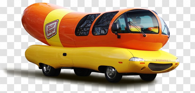 Hot Dog Wienermobile Oscar Mayer Bacon - Yellow Transparent PNG