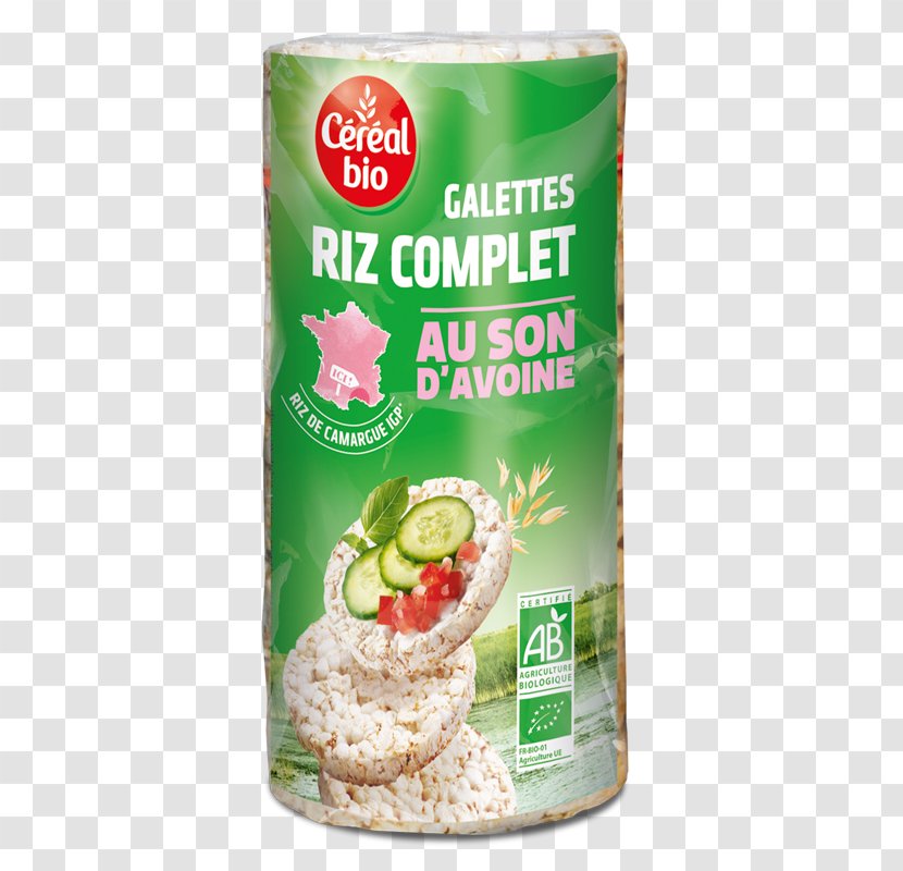 Camargue Galette Food Bran Cereal - Natural Foods - Rice Transparent PNG