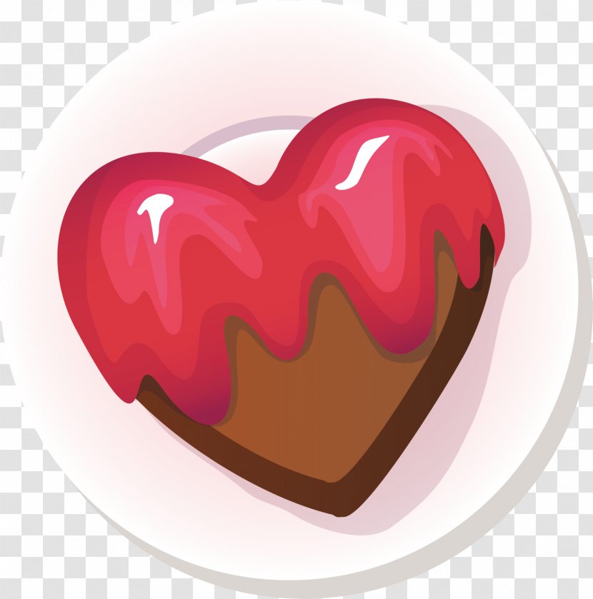 Chocolate Heart - Love - Vector Material Transparent PNG