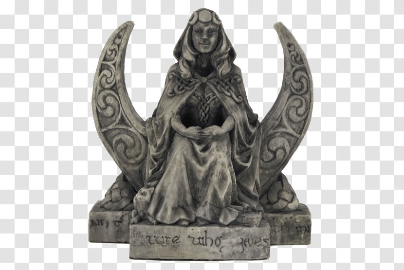 Figurine Sculpture Wicca Statue Triple Goddess - The Of Moon Transparent PNG