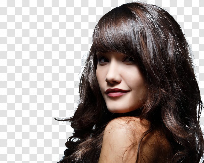 Long Hair Hairstyle Coloring Capelli Transparent PNG