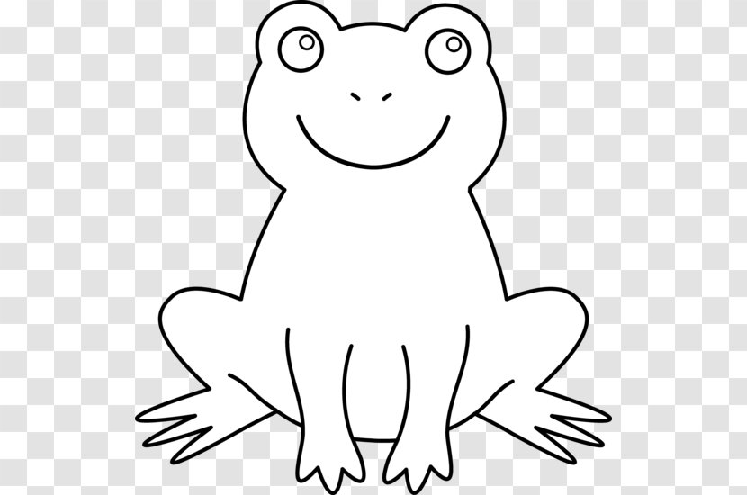 Frog Black And White Clip Art - Silhouette - Sweet Cliparts Transparent PNG