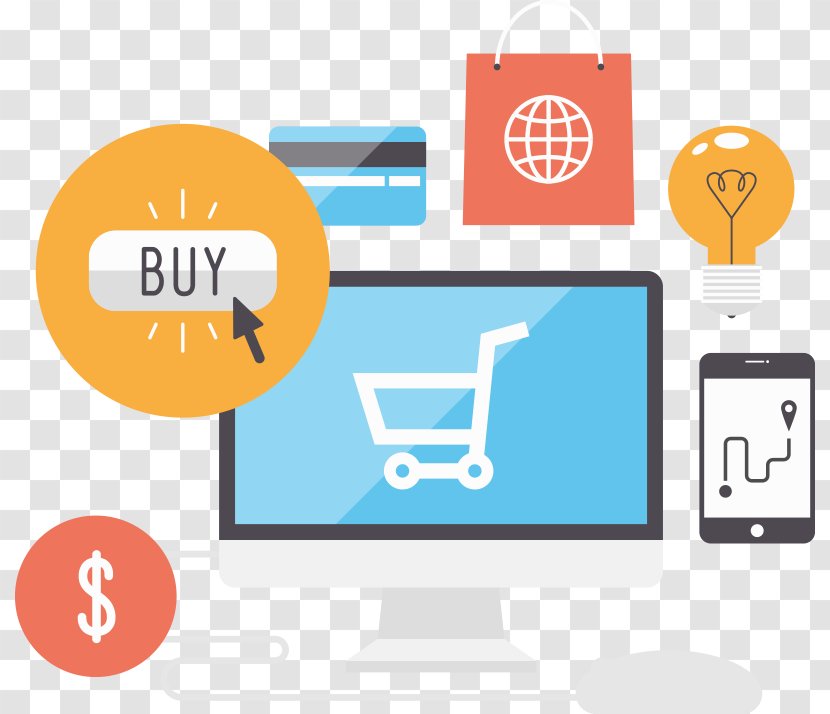 E-commerce Online Shopping Web Application - Advertising - Design Transparent PNG