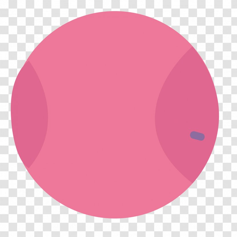 Circle Font - Pink M - Shoot A Basket Transparent PNG