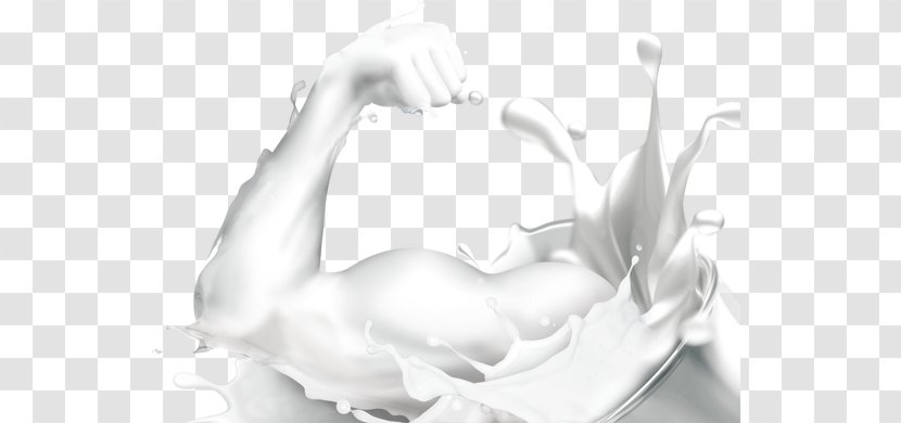 Milk Wallpaper - Flower - Strong Muscles Shape Transparent PNG