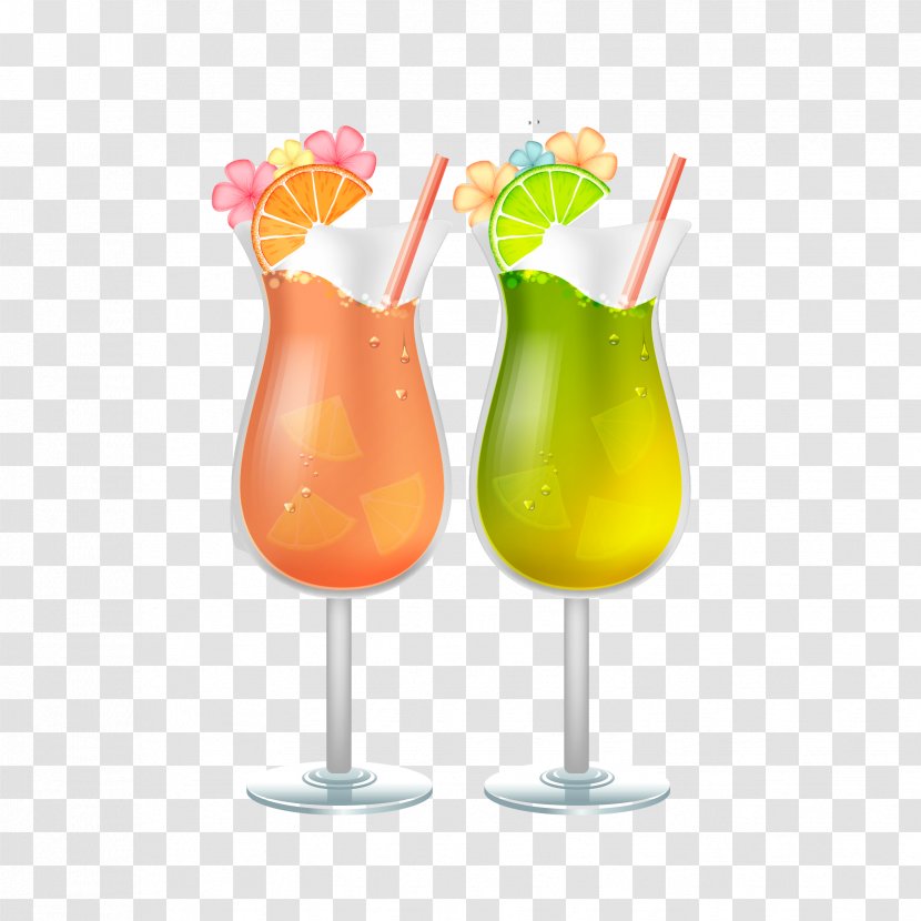 Cocktail Juice Sea Breeze Harvey Wallbanger Soft Drink - Classic - Summer Beach Transparent PNG
