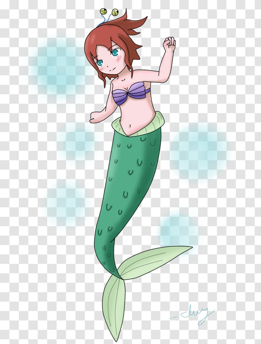 Mermaid Tail Cartoon Fairy - Organism Transparent PNG