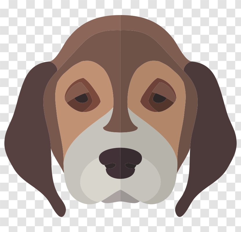 Beagle Puppy Cat Cartoon Illustration - Ear Transparent PNG
