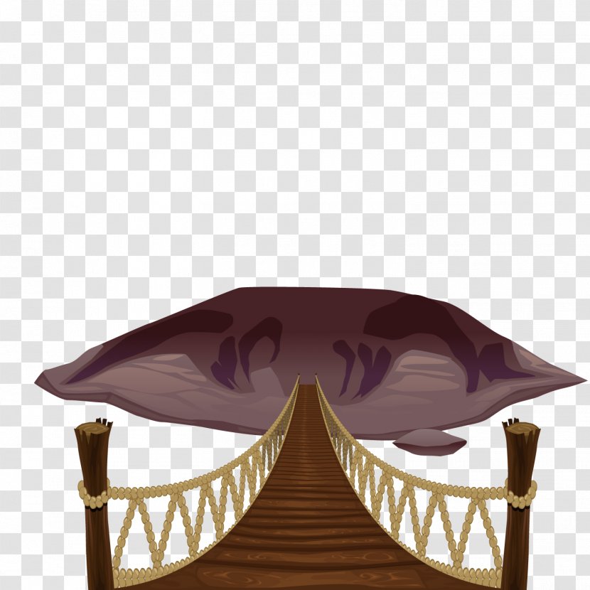 Timber Bridge - Table - Vector A Transparent PNG