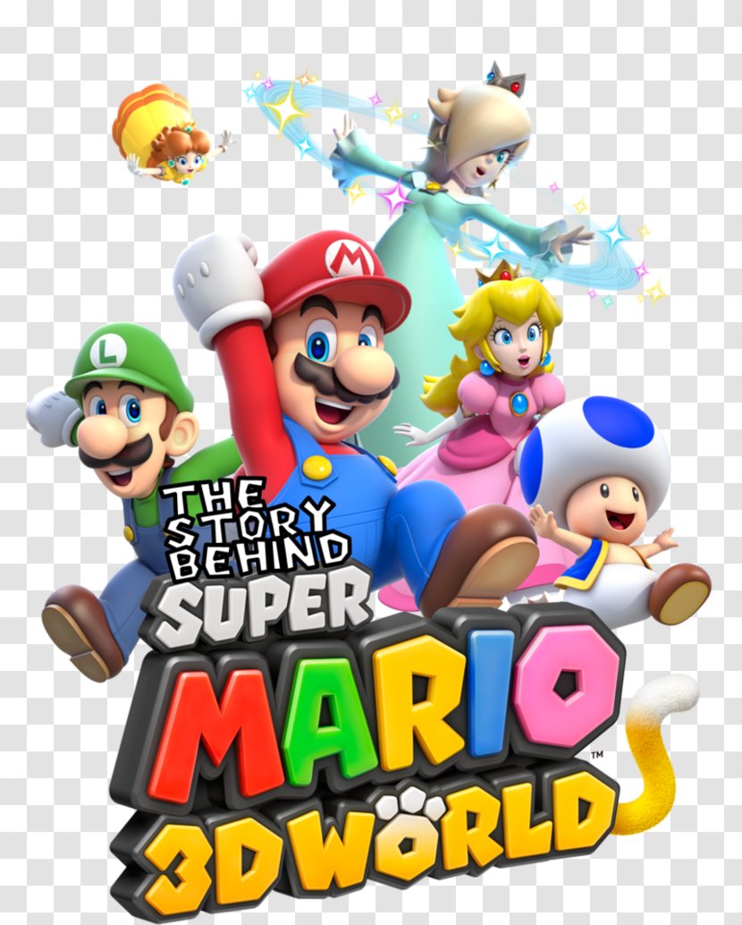 Super Mario 3D World Wii U Land Galaxy 2 - Nintendo 3ds - 3d Transparent PNG