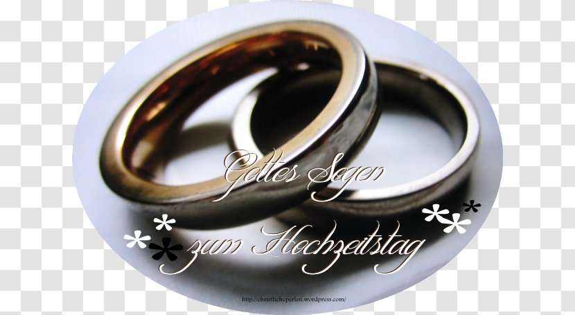 Wedding Anniversary Greeting & Note Cards Ring - Bibel Transparent PNG
