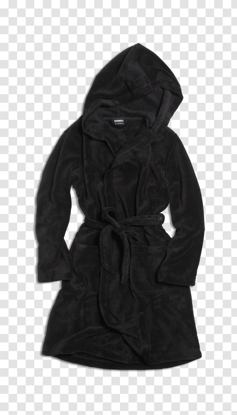 Overcoat Black M - Sleeve - Hoodie Transparent PNG