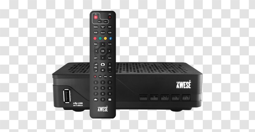 Kwesé Sports Set-top Box Binary Decoder High-definition Television - Digital - Dish Tv Transparent PNG