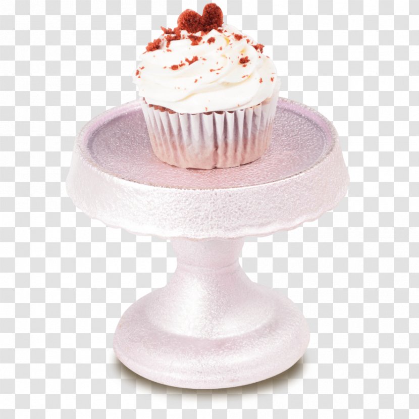 Cupcake Buttercream Flavor Frozen Dessert - Whipped Cream - Red Velvet Transparent PNG