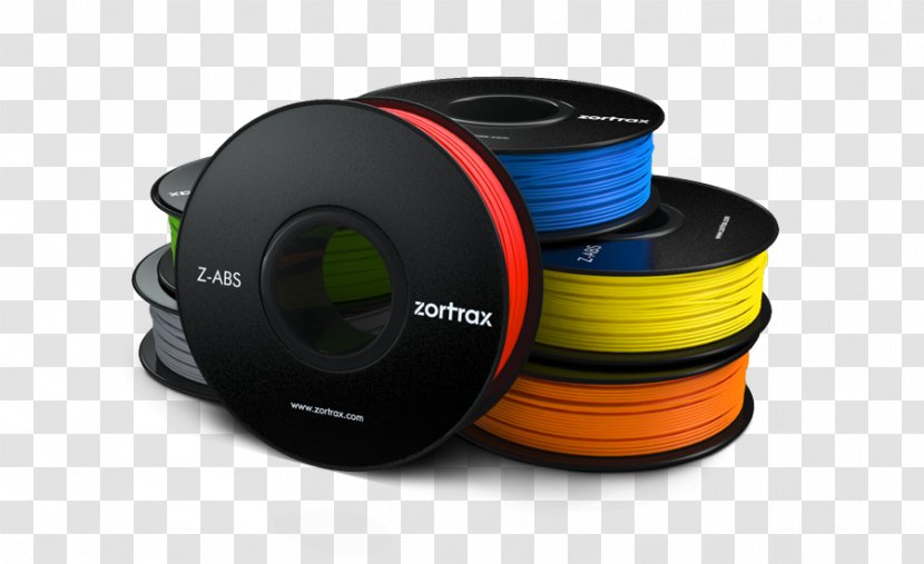 3D Printing Filament Zortrax Z-ABS ABS Plastic Printers - Zultrat - Printer Transparent PNG