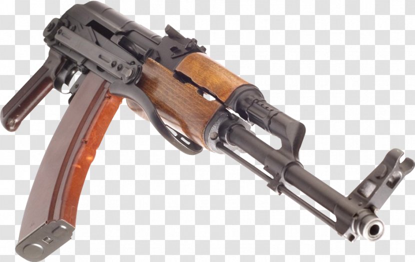 Kalashnikov Concern AK-47 AKM Gun Weapon - Watercolor Transparent PNG