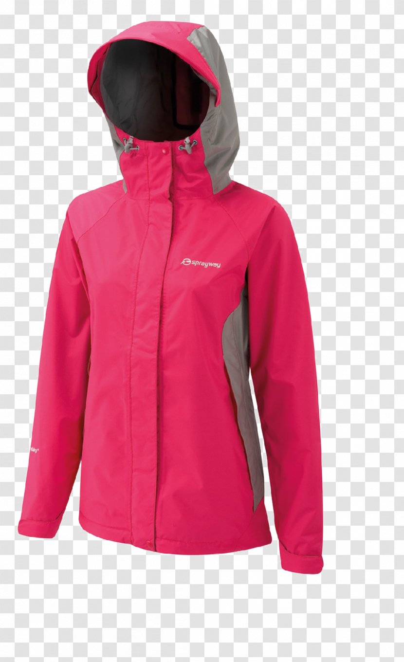Jacket Waterproofing Raincoat Clothing - Neck - Winter Coat Transparent PNG