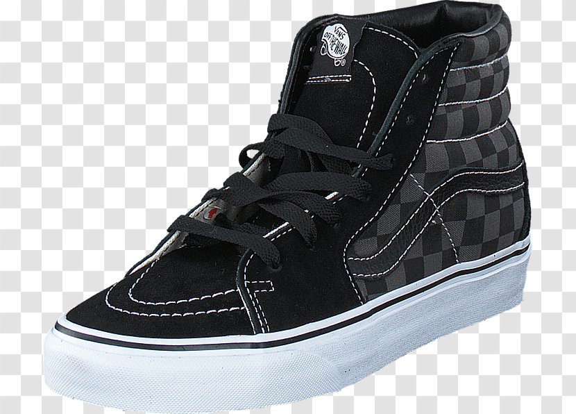 vans hi men's checkered skate shoes