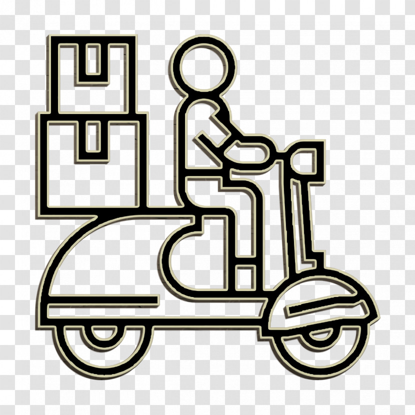 Motorbike Icon Scooter Icon Shipping And Delivery Icon Transparent PNG