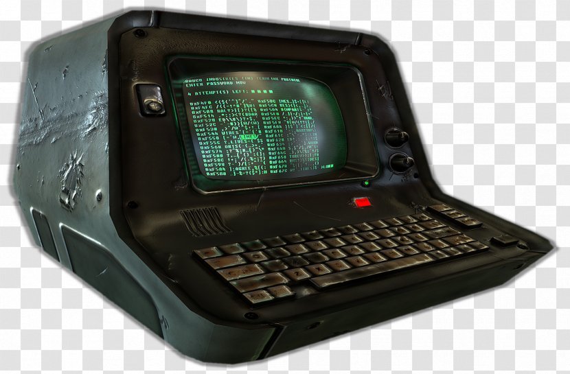 Fallout 4 3 Wasteland Computer - Input Devices Transparent PNG