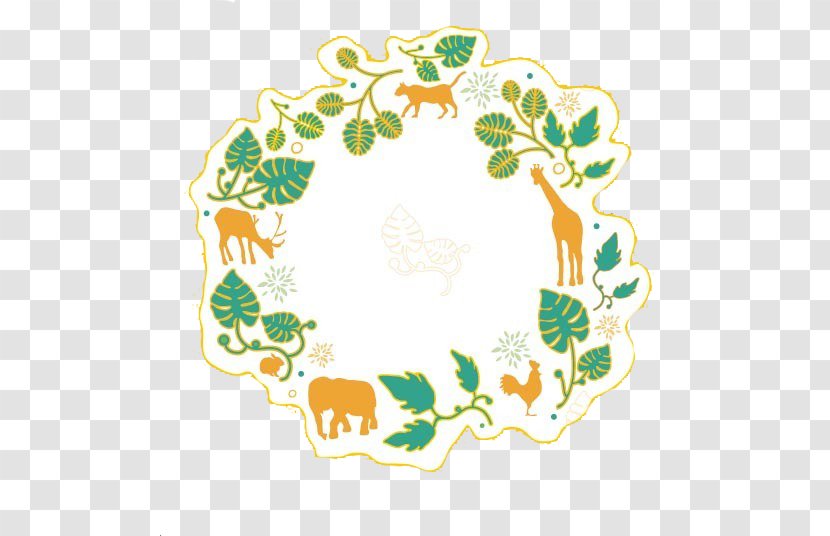 Tree - Area - Animal Border Transparent PNG