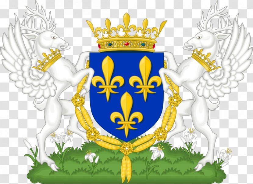 Kingdom Of France New Coat Arms Capetian Dynasty Transparent PNG