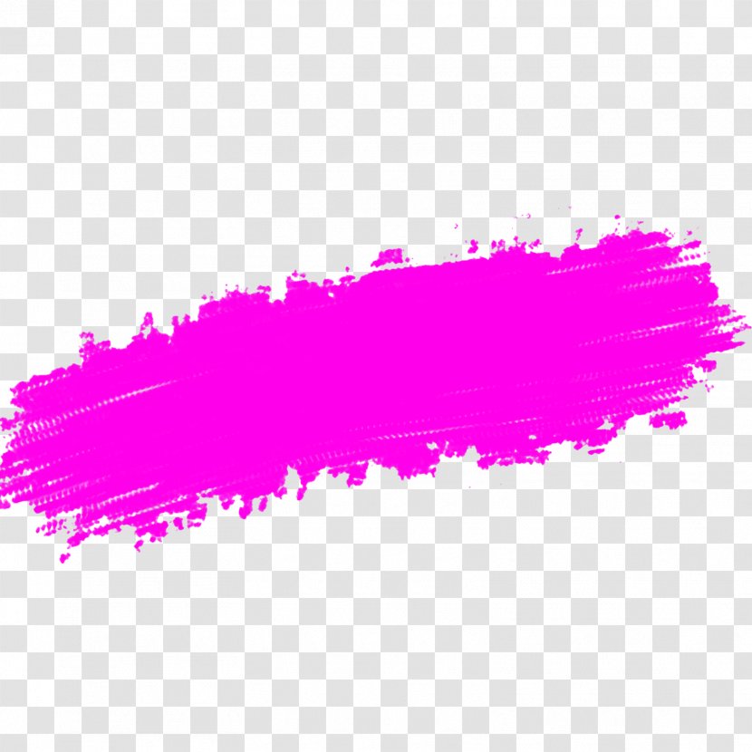 Purple Violet Magenta Brush Stroke Transparent PNG