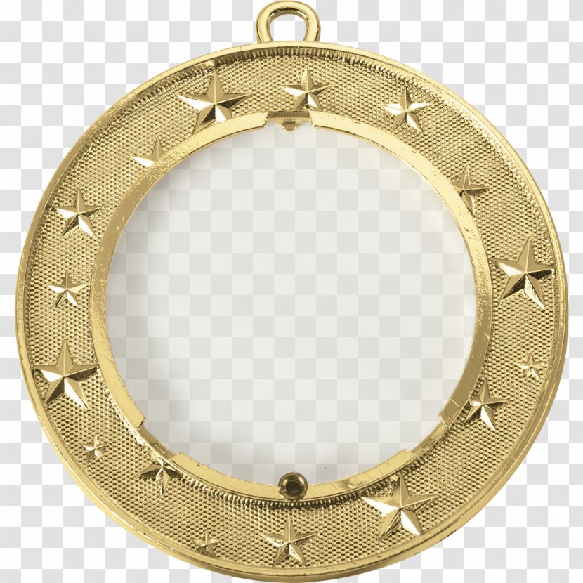 Mirror Glace Molding Oval M Brass - European Union - Rugby Transparent PNG