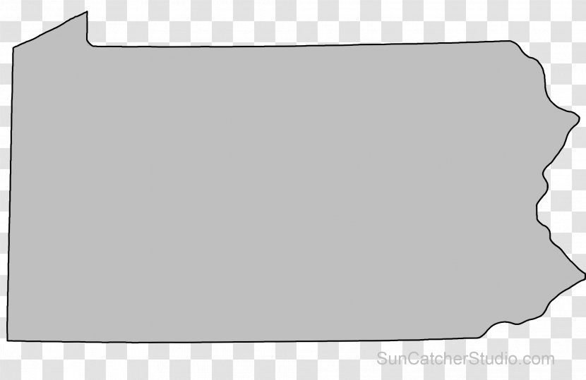 Paper Rectangle - Black And White - Angle Transparent PNG