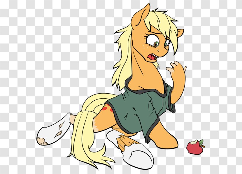 Applejack Pony Horse Dog - Tree - Apple Transparent PNG