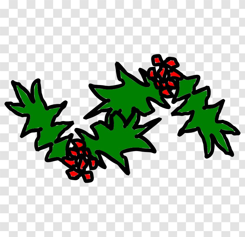 Holiday Free Content Christmas Clip Art - Tree - Holly Images Transparent PNG